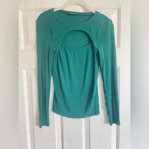 Lulus green top size medium